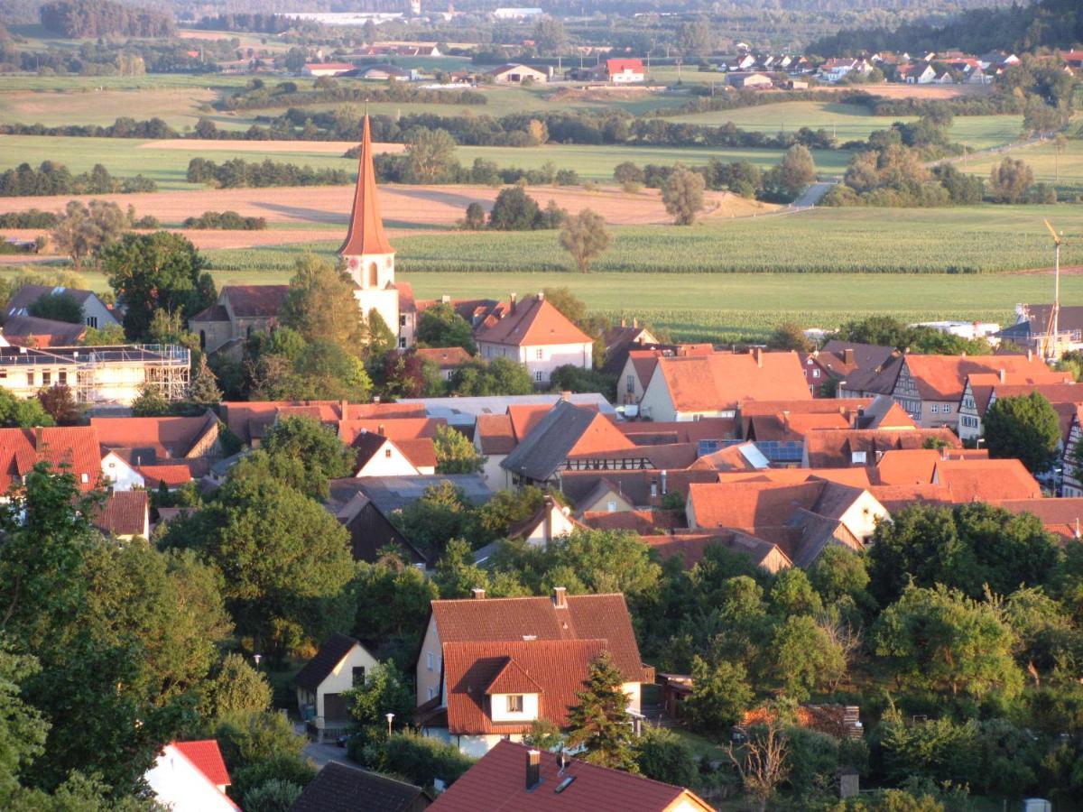 Hochwertiges Ferienhaus Im Romantischen Franken Colmberg Exteriér fotografie
